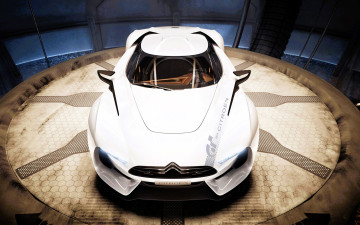 Картинка citroen+gt автомобили citroen ds белый круг окна