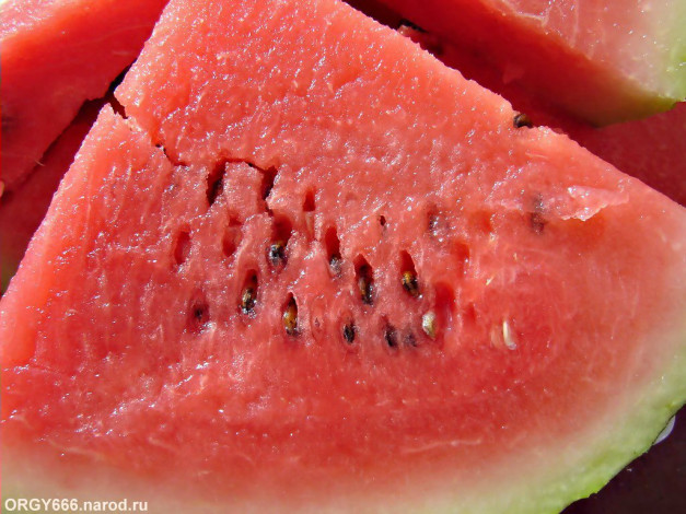 Обои картинки фото еда, арбуз