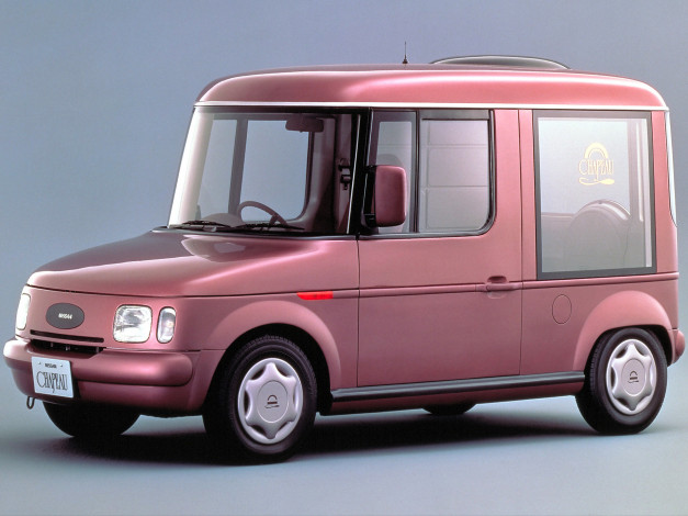 Обои картинки фото nissan, chapeau, 1989, автомобили, datsun