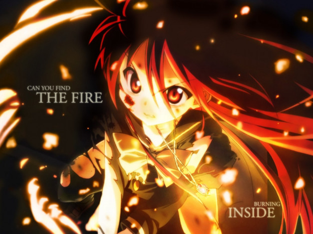 Обои картинки фото аниме, shakugan, no, shana