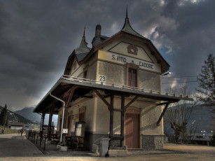 Картинка города здания дома