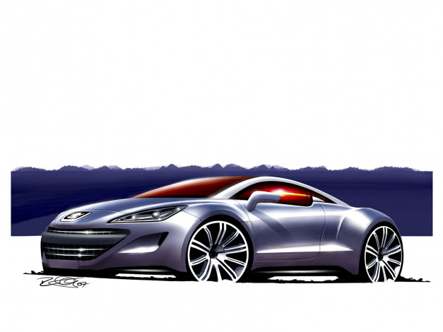 Обои картинки фото автомобили, рисованные