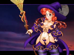 Картинка аниме halloween magic