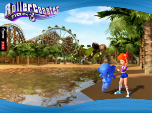 Картинка видео игры rollercoaster tycoon