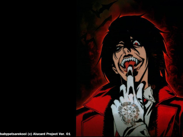 Обои картинки фото аниме, hellsing