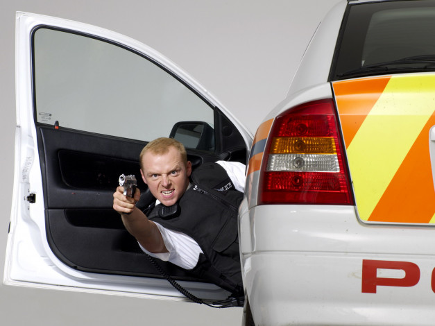 Обои картинки фото hot, fuzz, кино, фильмы