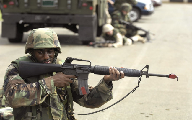 Обои картинки фото оружие, автоматы