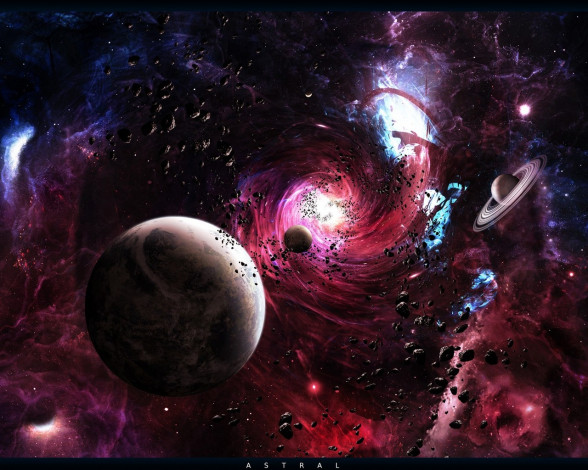 Обои картинки фото космос, арт