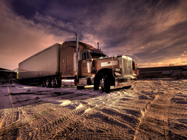 Обои картинки фото автомобили, peterbilt