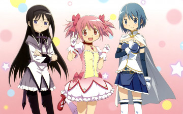 Картинка аниме mahou shoujo madoka magika