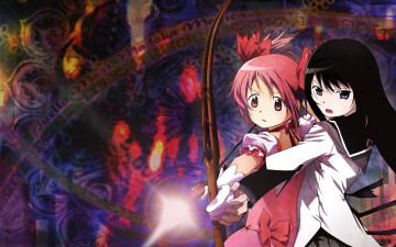 Картинка аниме mahou shoujo madoka magika