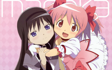 Картинка аниме mahou shoujo madoka magika