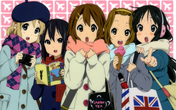 Картинка аниме on k-on