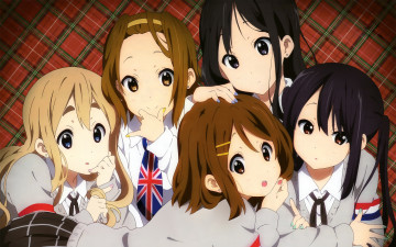 Картинка аниме on k-on