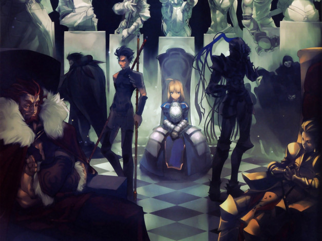 Обои картинки фото аниме, fate, zero, 