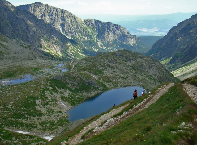 Обои картинки фото природа, горы, тропинка