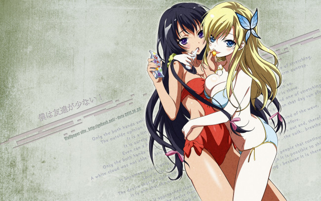 Обои картинки фото аниме, boku, wa, tomodachi, ga, sukunai