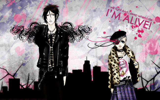 Обои картинки фото аниме, kuroshitsuji