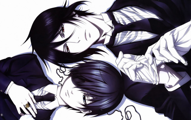 Обои картинки фото аниме, kuroshitsuji