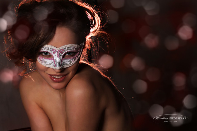 Обои картинки фото -Unsort Креатив, девушки, unsort, креатив, маска