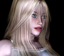 Картинка 3д графика portraits портрет девушка