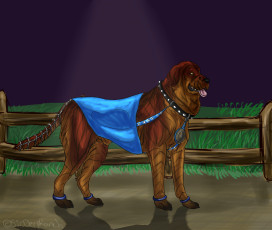 Картинка рисованные животные собаки собака