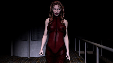 Картинка 3д графика people люди девушка