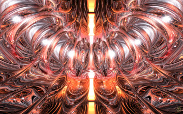 Картинка 3д графика fractal фракталы узор фон цвета