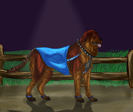 Обои картинки фото рисованные, животные, собаки, собака