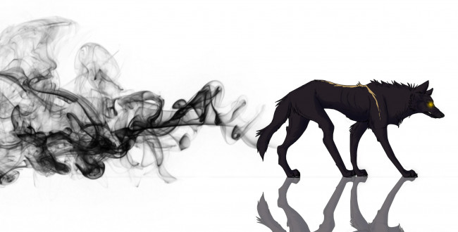 Обои картинки фото рисованные, животные, собаки, собака