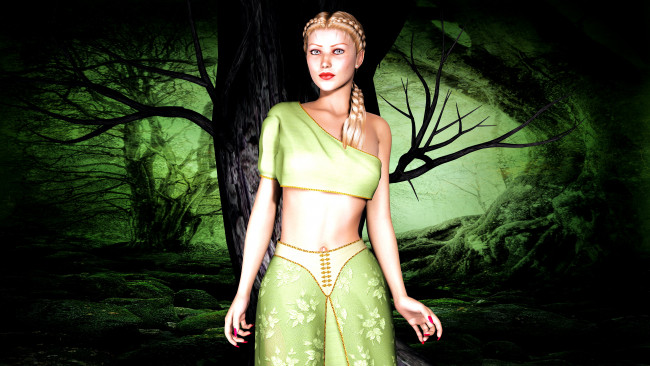 Обои картинки фото 3д, графика, people, люди, девушка