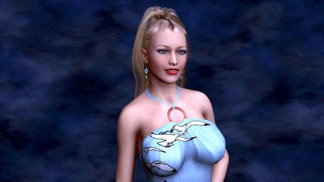 Обои картинки фото 3д, графика, people, люди, девушка