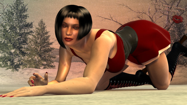 Обои картинки фото 3д, графика, people, люди, девушка