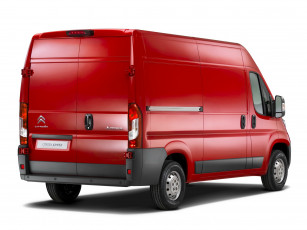 Картинка автомобили citroёn+trucks citroеn jumper van 2014 красный