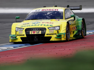 Картинка спорт автоспорт dtm трек гонки coupe audi rs5 скорость