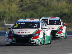 обоя спорт, автоспорт, honda, civic, wtcc, 2014, гонка, скорость