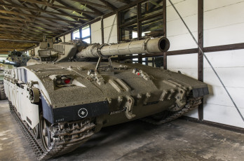 Картинка merkava+i техника военная+техника музей вооружение бронетехника