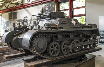 Картинка pz+i+a техника военная+техника вооружение музей бронетехника