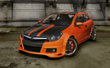 Картинка автомобили 3д opel astra