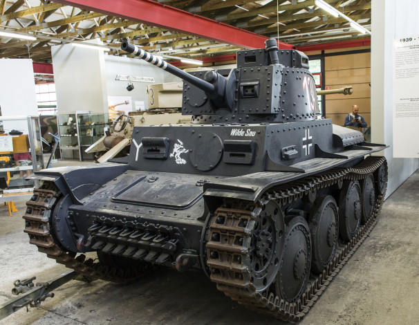 Обои картинки фото pz 38 s, техника, военная техника, музей, бронетехника, вооружение