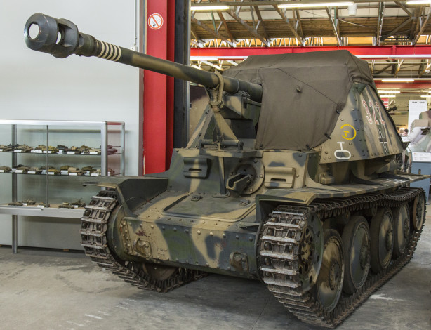 Обои картинки фото marder iii, техника, военная техника, вооружение, бронетехника, музей