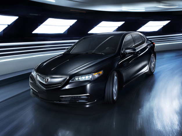 Обои картинки фото автомобили, acura, 2015г, tlx