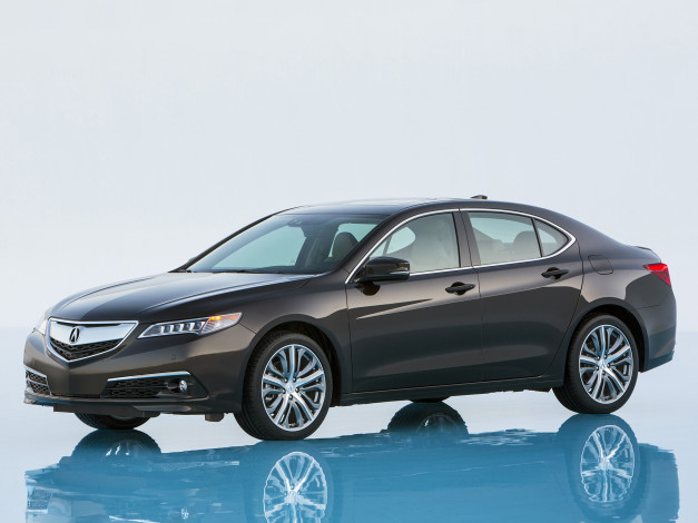 Обои картинки фото автомобили, acura, 2015г, tlx