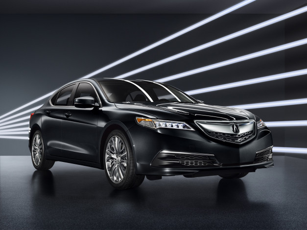 Обои картинки фото автомобили, acura, tlx, 2015г