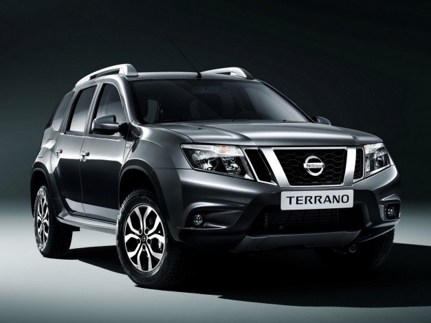 Обои картинки фото автомобили, nissan, datsun, 2014, темный, ru-spec, terrano