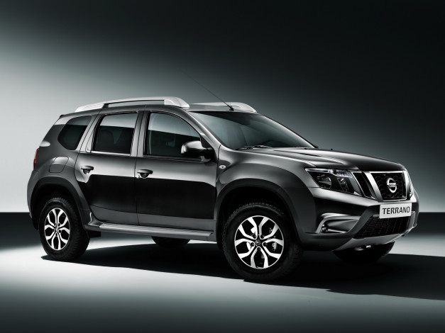 Обои картинки фото автомобили, nissan, datsun, темный, 2014, ru-spec, terrano