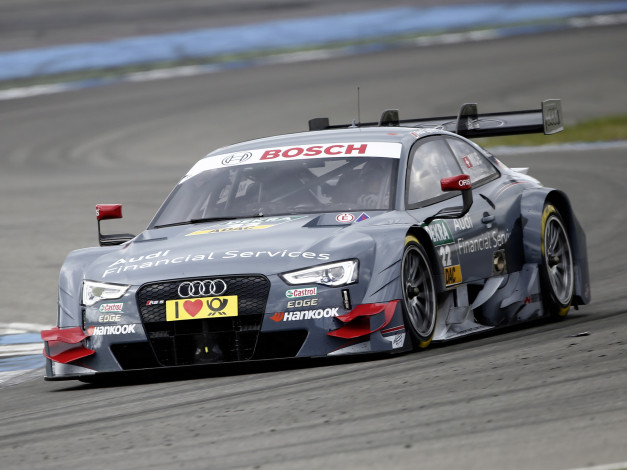 Обои картинки фото спорт, автоспорт, трек, audi, rs5, скорость, coupe, dtm, гонки