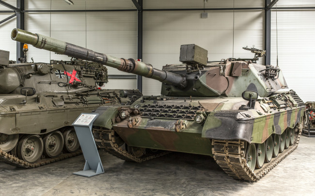 Обои картинки фото leopard 1 a3, техника, военная техника, бронетехника, вооружение, музей
