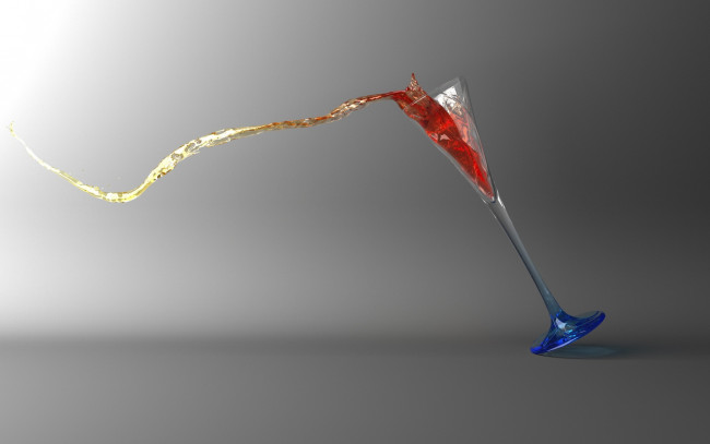 Обои картинки фото 3д графика, -другое, бокал, жидкость, брызги, вино