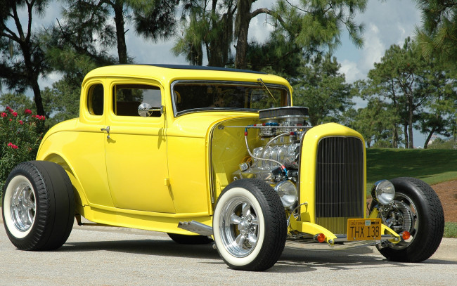 Обои картинки фото автомобили, custom classic car, ford